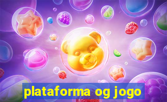 plataforma og jogo